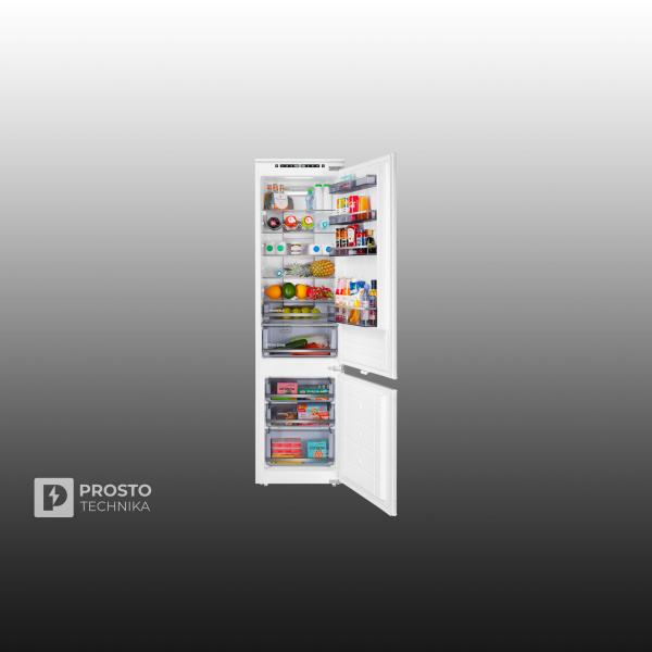 Холодильник MAUNFELD MBF193NFWGR Inverter